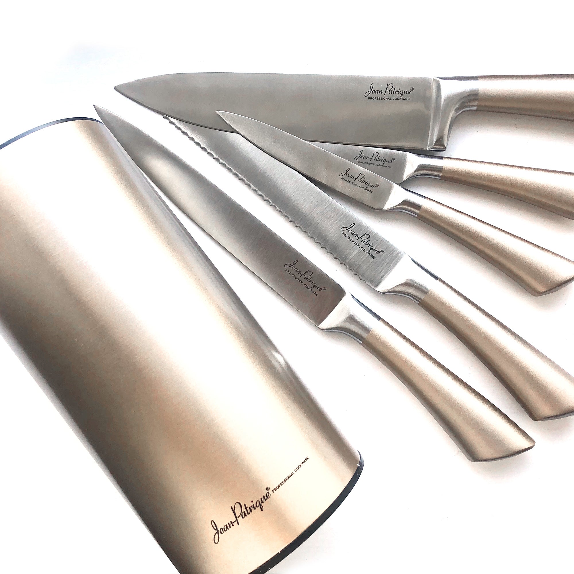 Midas Collection 5 Piece Knife Set with Block