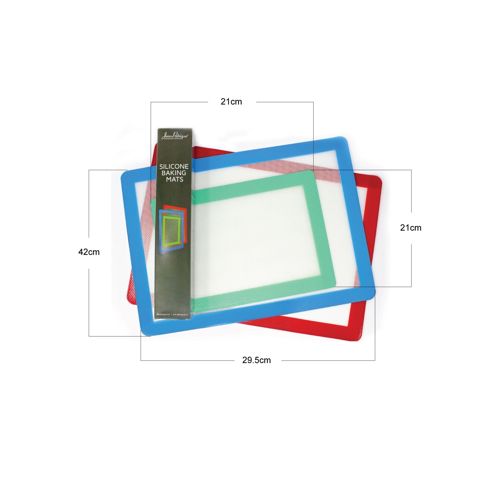 Silicone Baking Mats - Set of 3