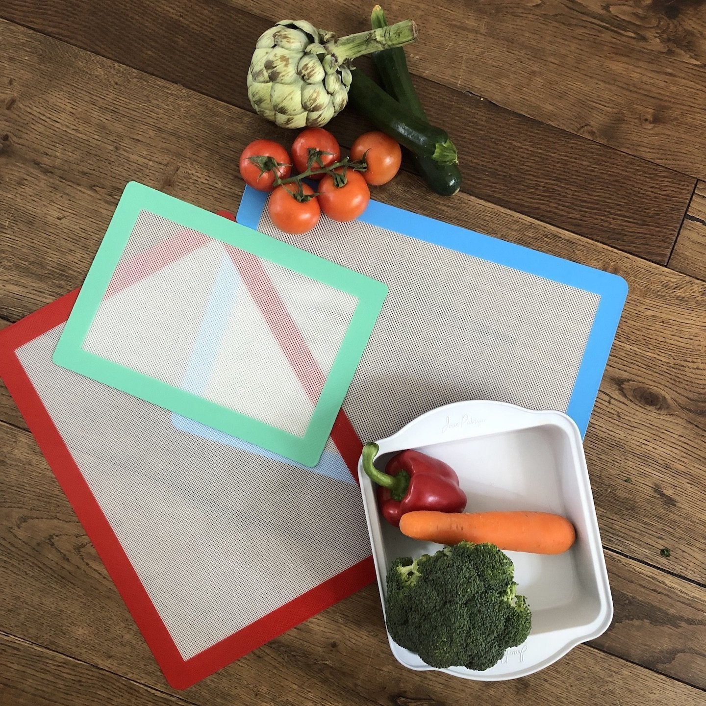 Silicone Baking Mats - Set of 3