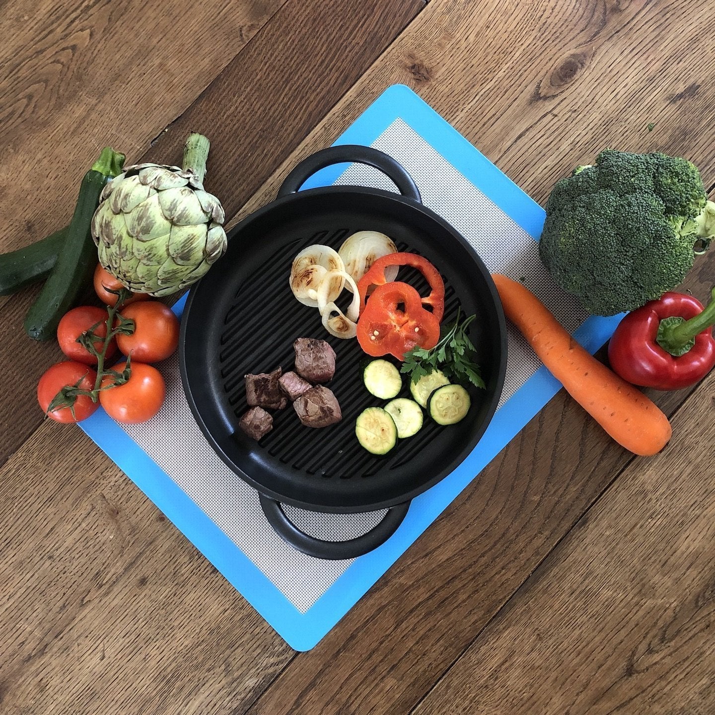 Silicone Baking Mats - Set of 3