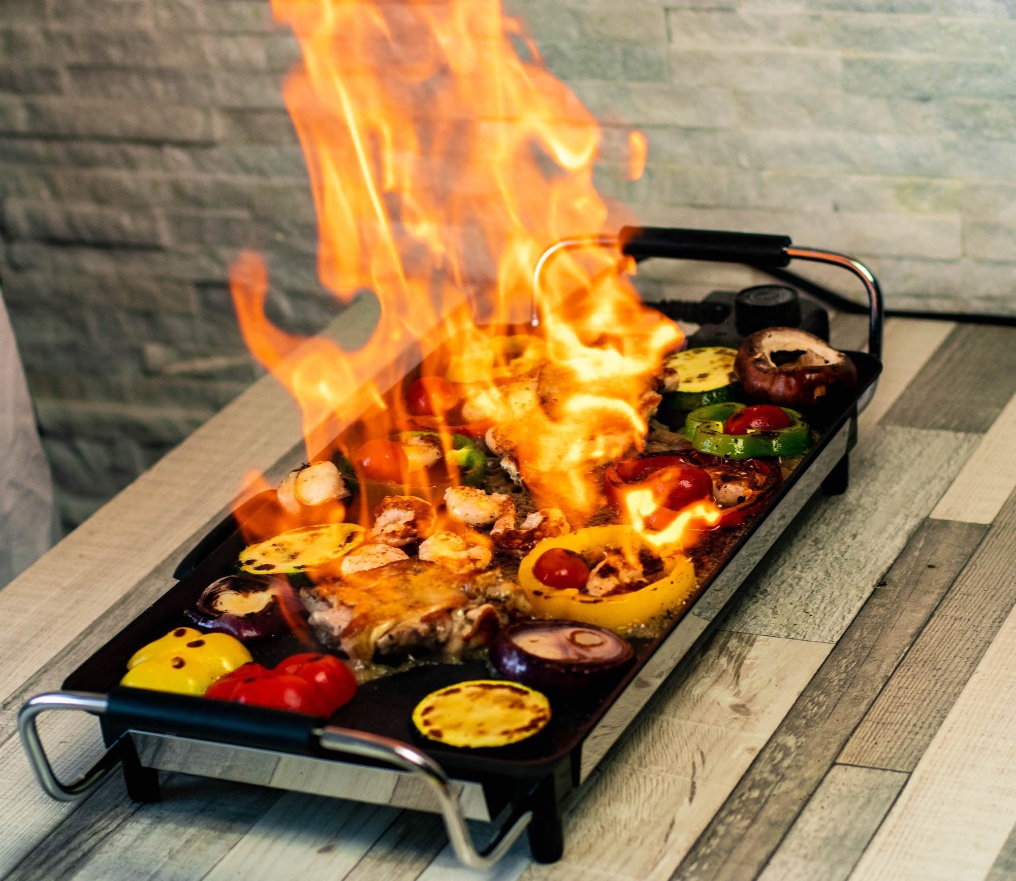 Teppanyaki table top grill outlet