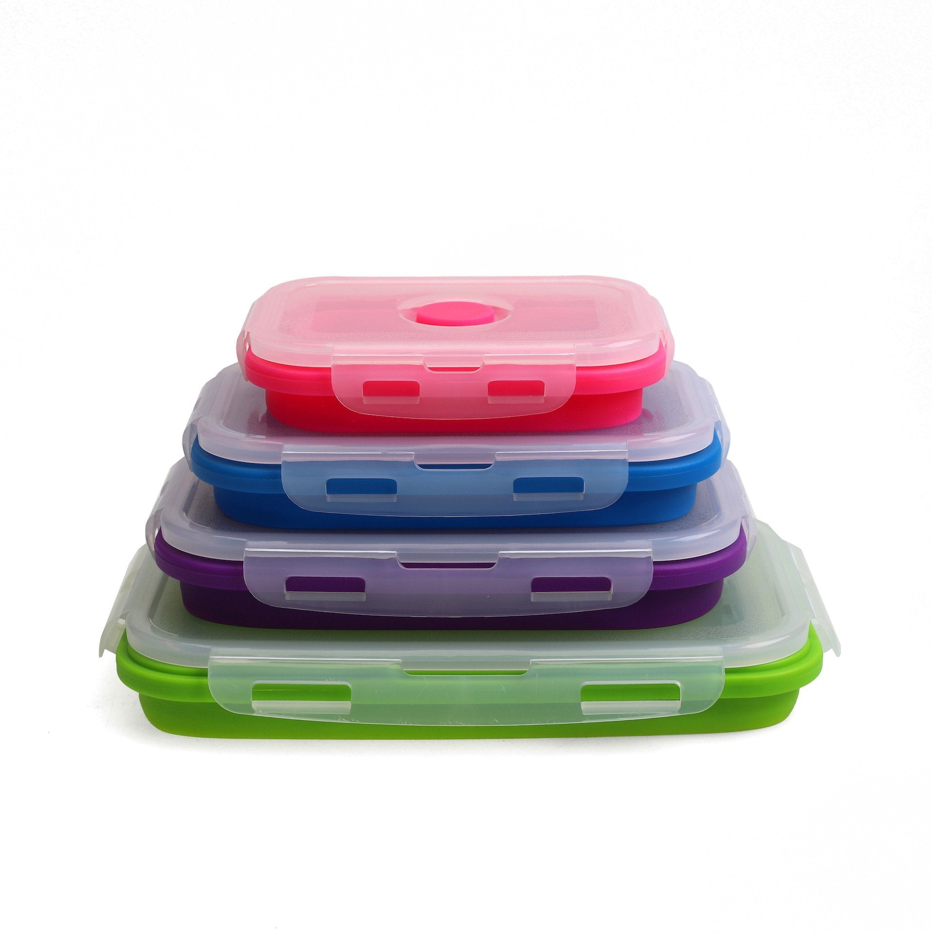 Silicone Food Storage Containers - Set of 4