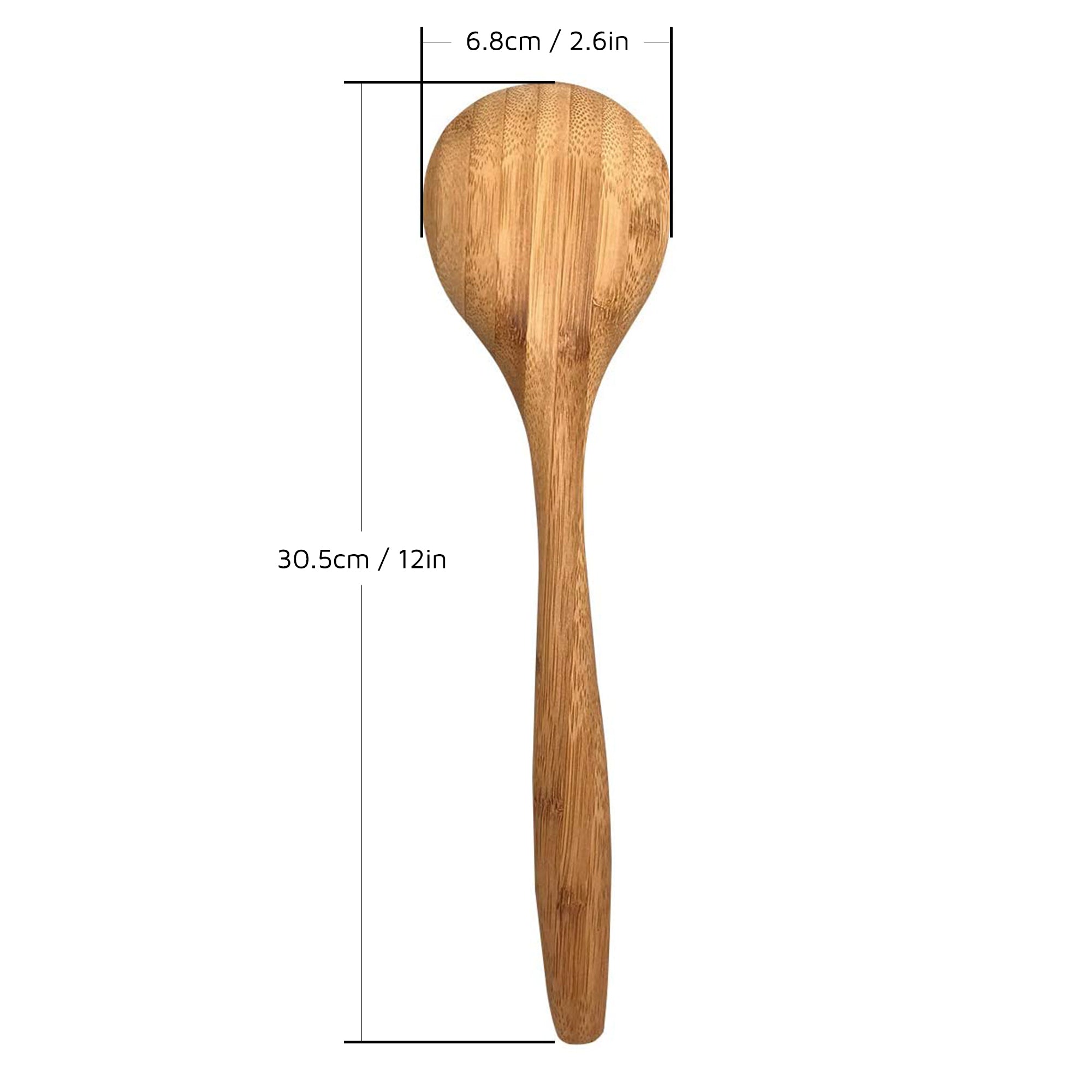 Material: Wood Cutlery Set Eating Utensils (Nature Real Bamboo), For  Restaurant