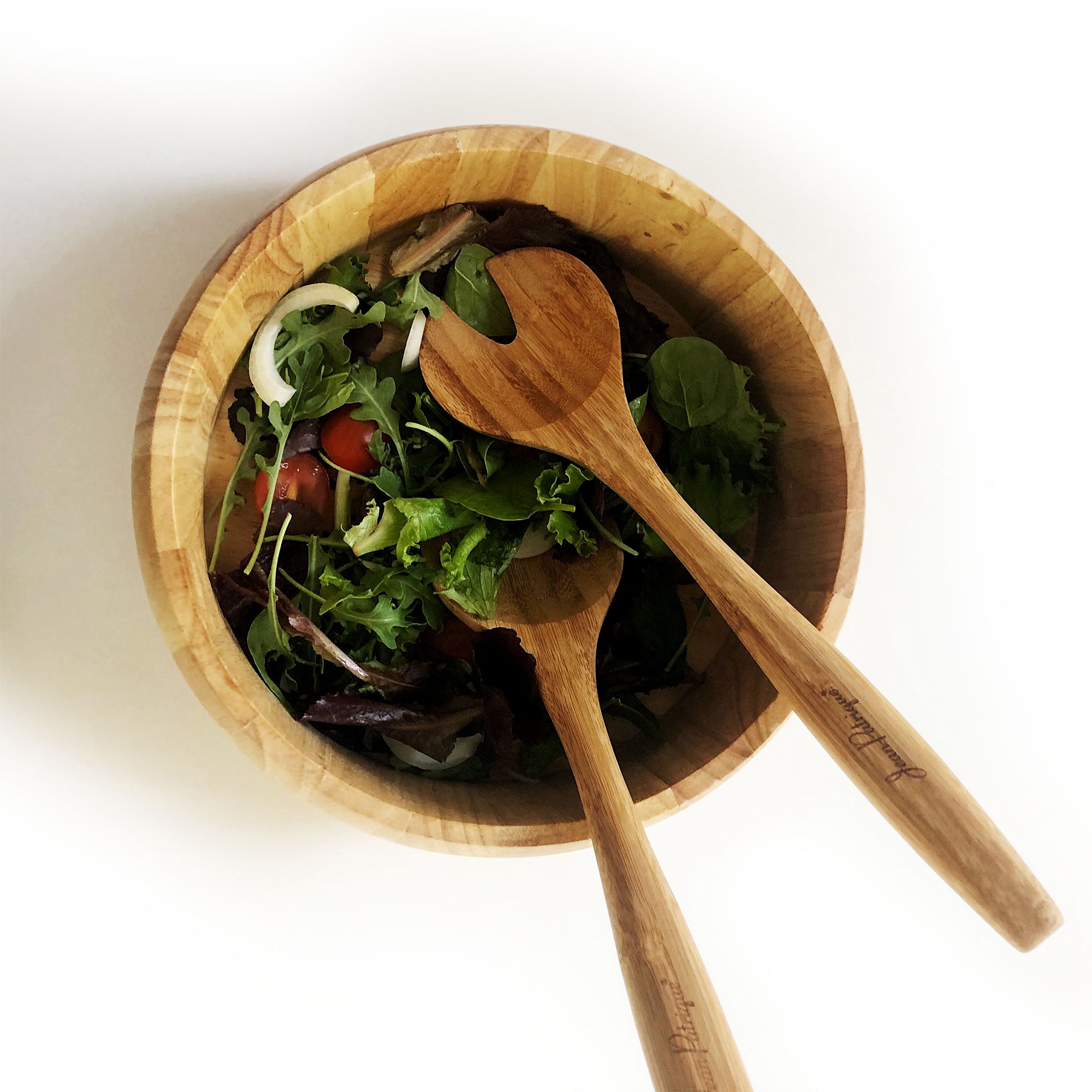 Bamboo Salad Servers