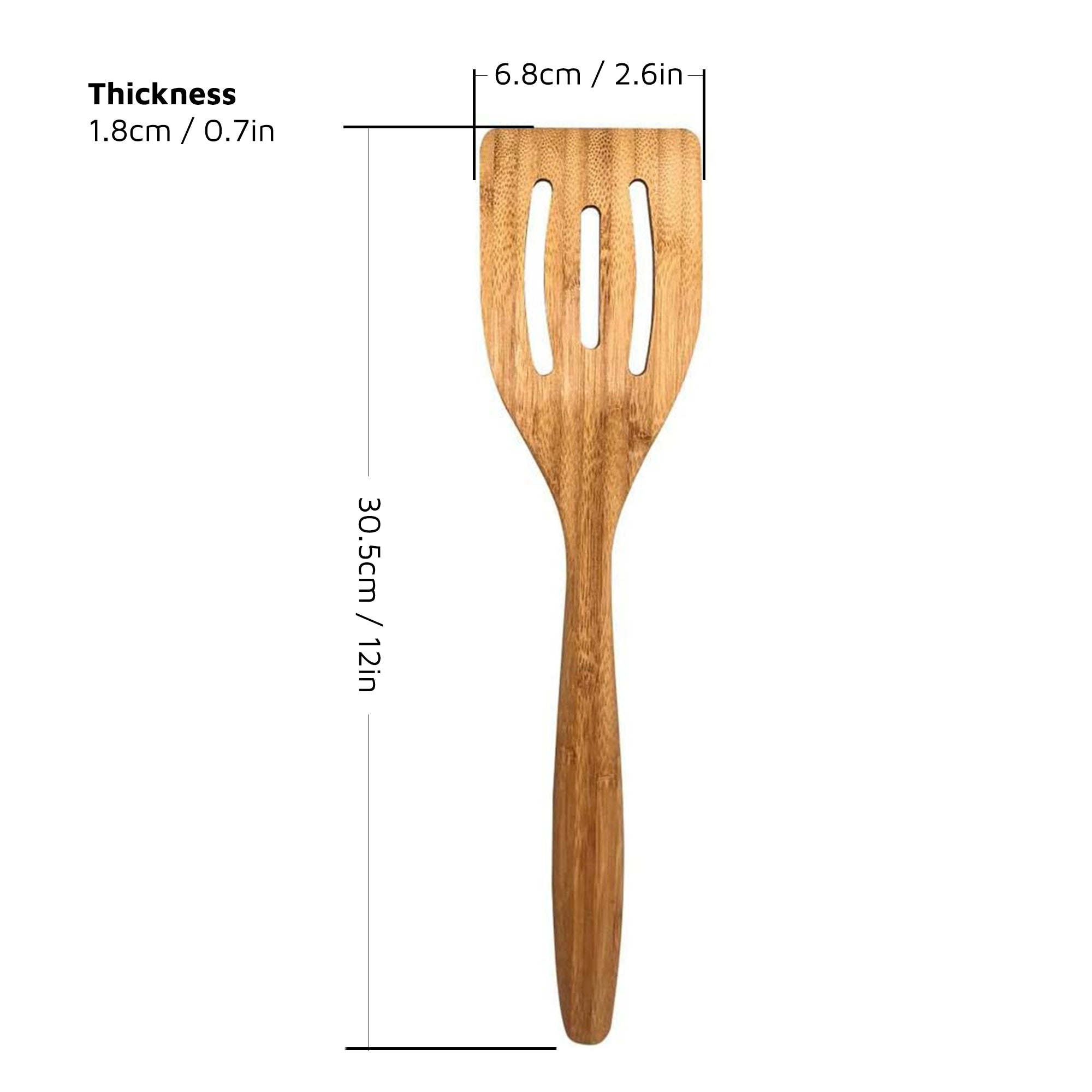 Bamboo Slotted Spatula