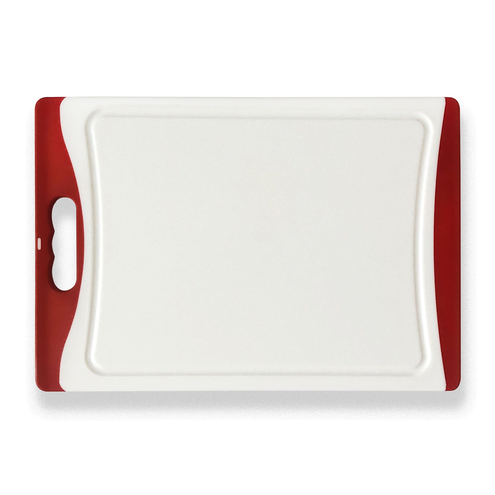 Medium Plastic Chopping Board - Red 14.1 Inch
