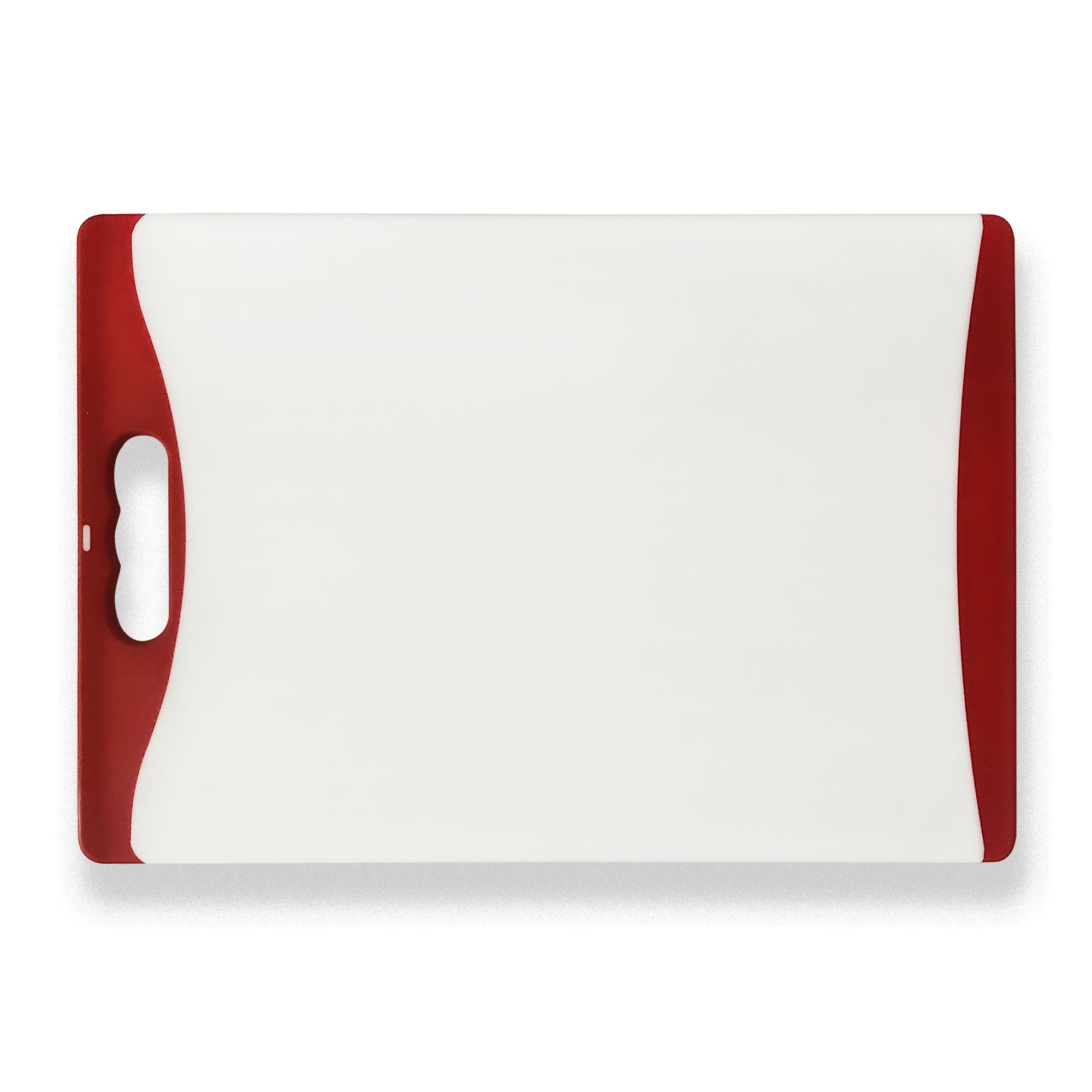 Medium Plastic Chopping Board - Red 14.1 Inch