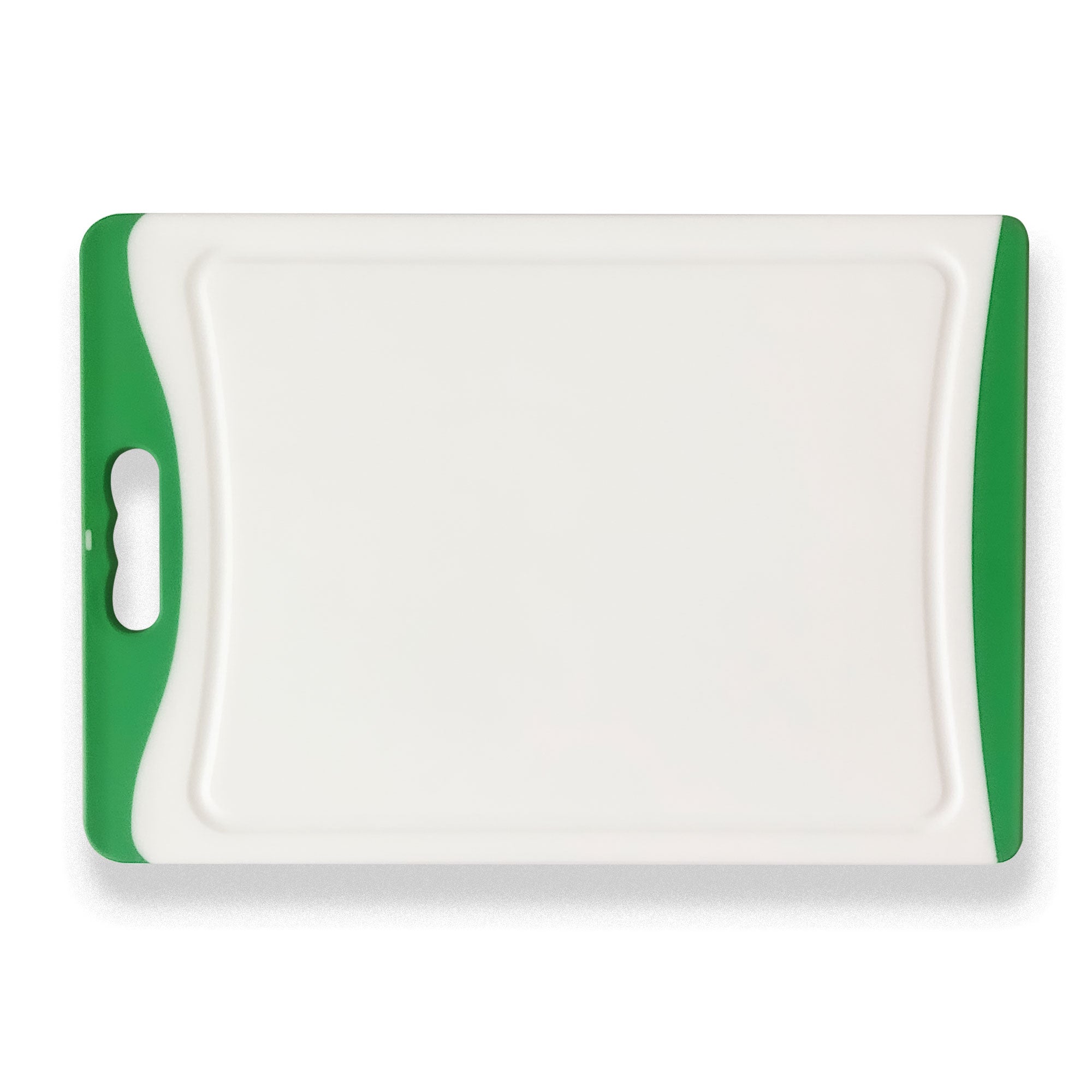 Large Plastic Chopping Board - Green 16.9 Inch