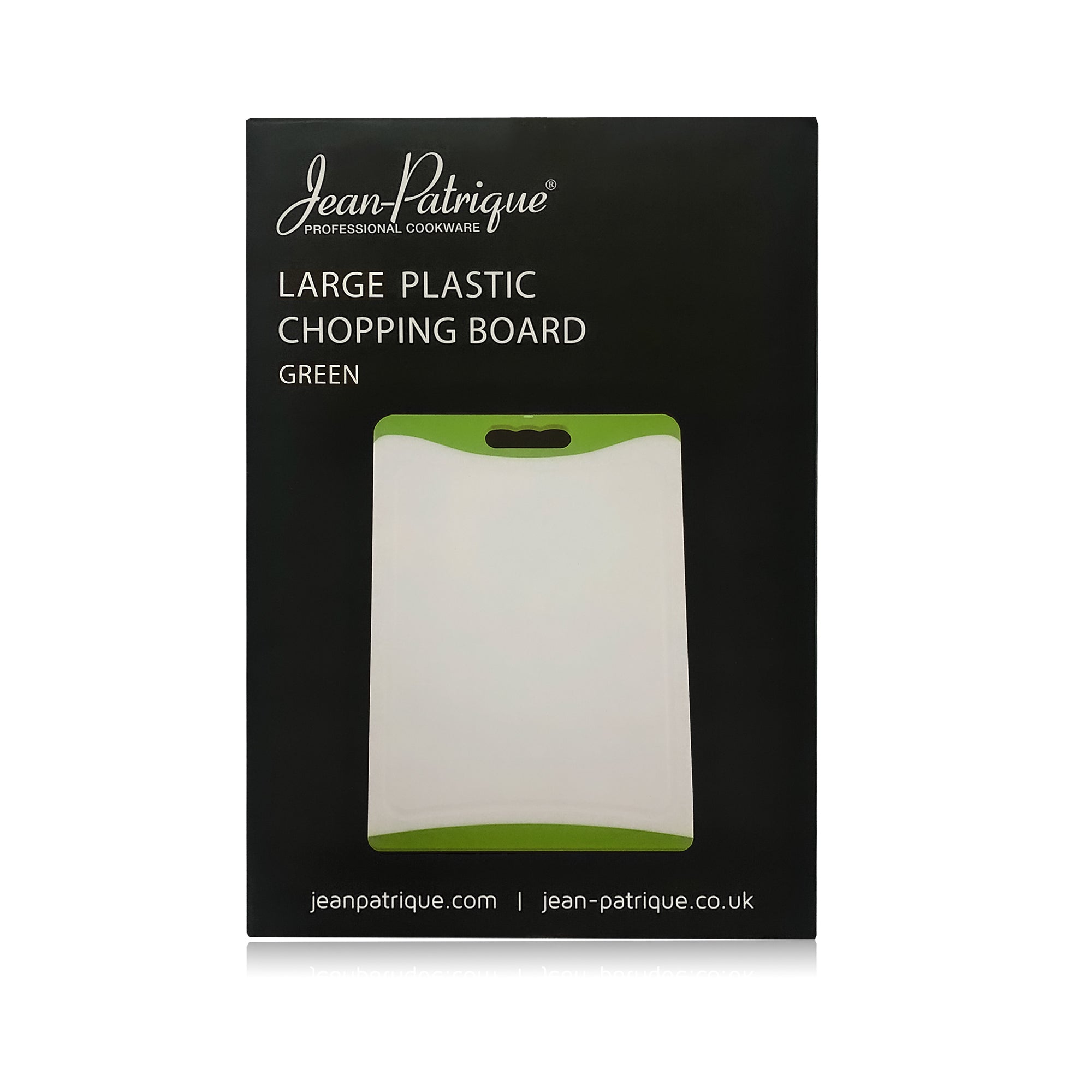 Large Plastic Chopping Board - Green 16.9 Inch