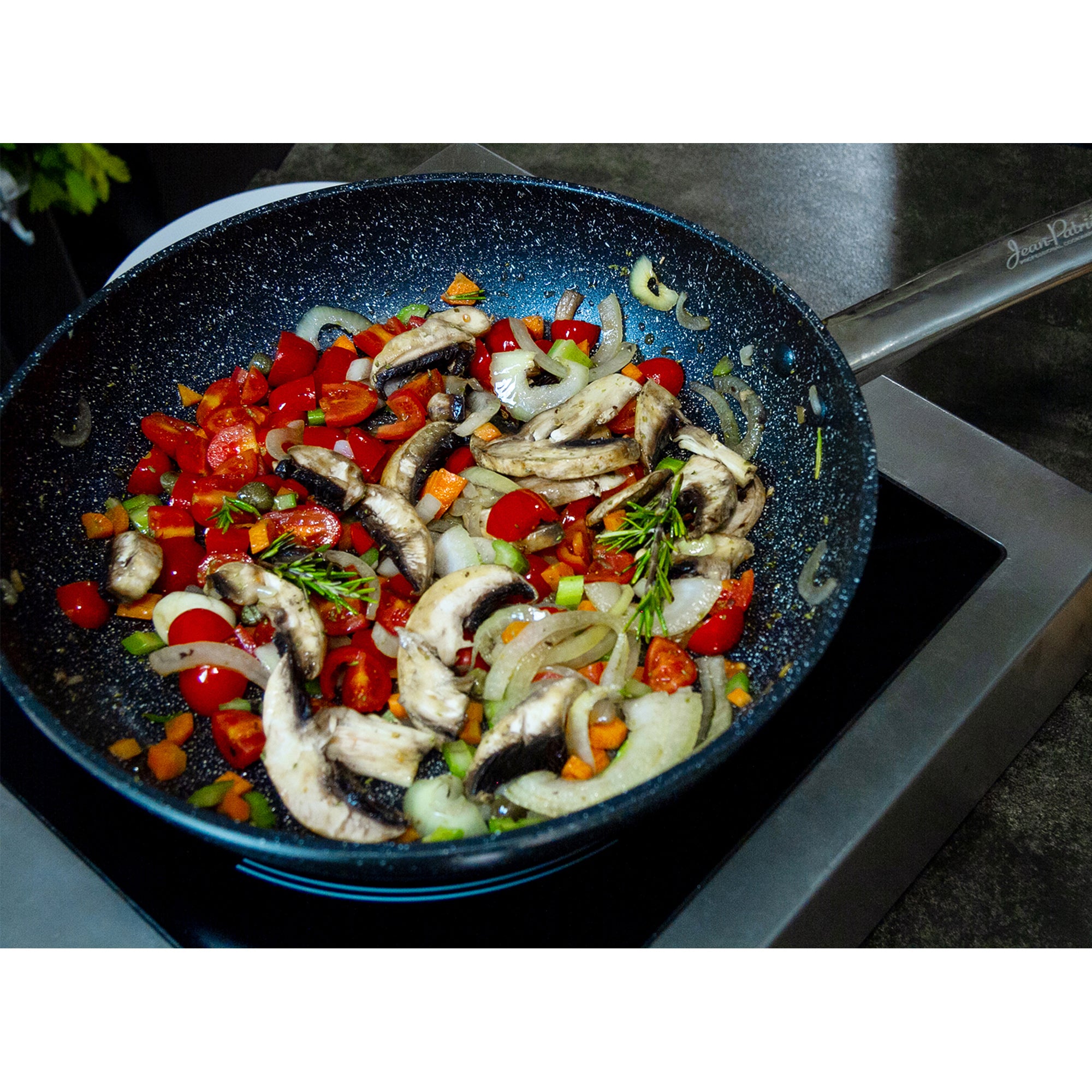 Stonetastic Granite Non-Stick Frying Pans - Set of 3