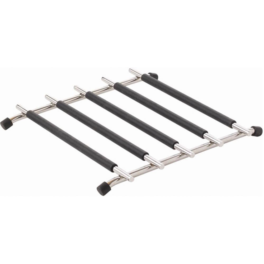 Square Stainless Steel and Silicone Trivet