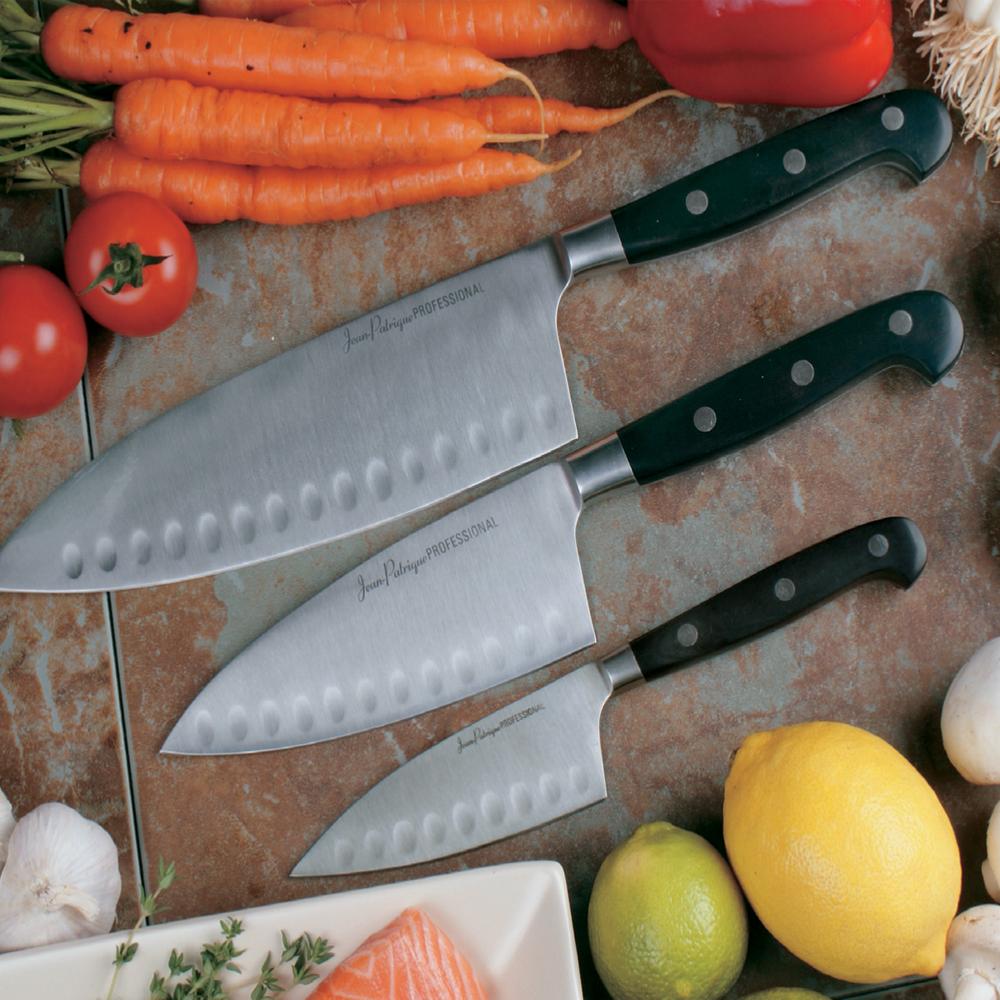 Chef’s Essential 3-Piece Stainless Steel Knife Set