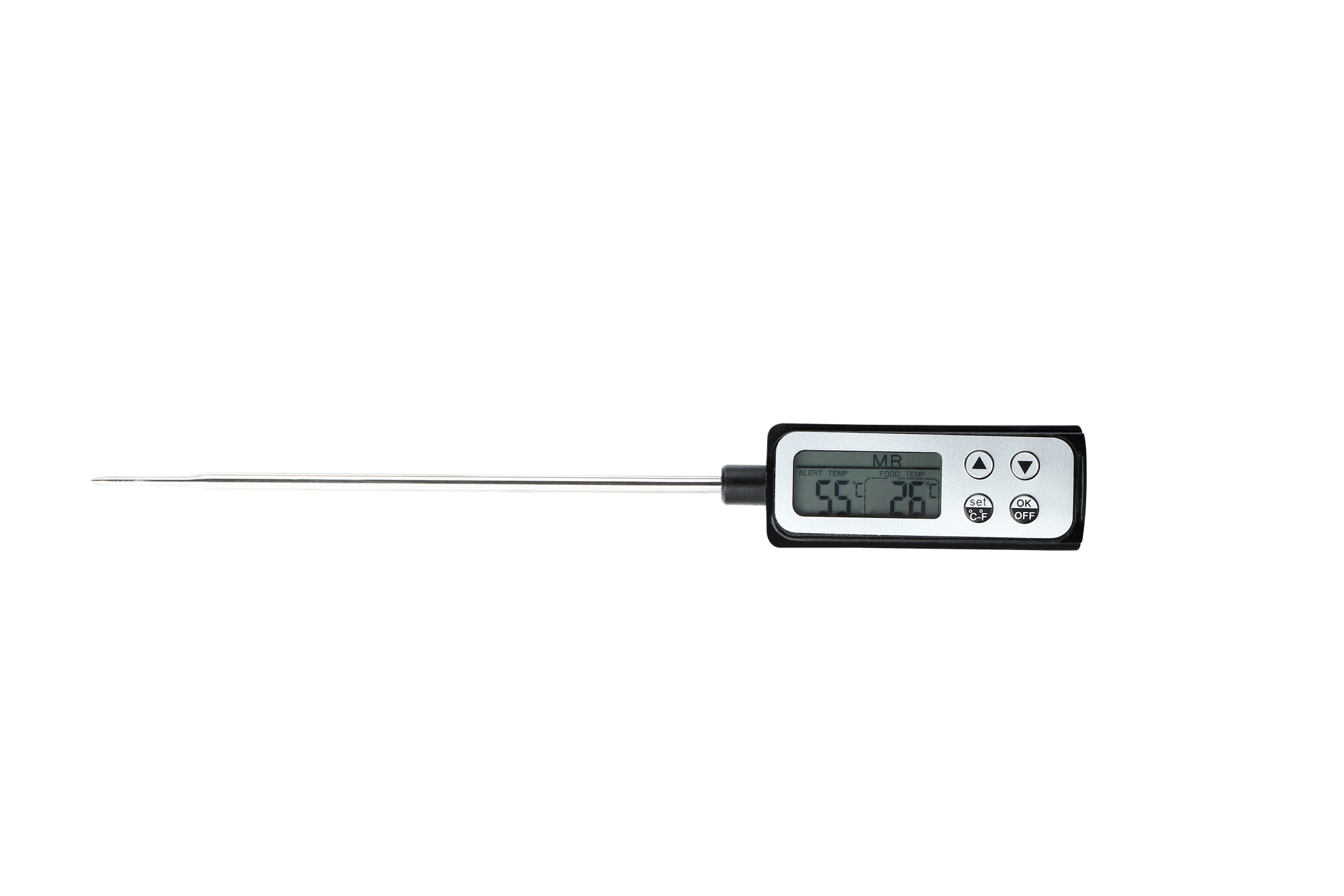 Spatula thermometer grey